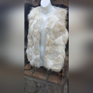 Steve Madden faux fur vest